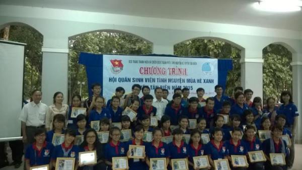 Tân Biên: Hội quân chiến dịch Mùa hè xanh 2015 